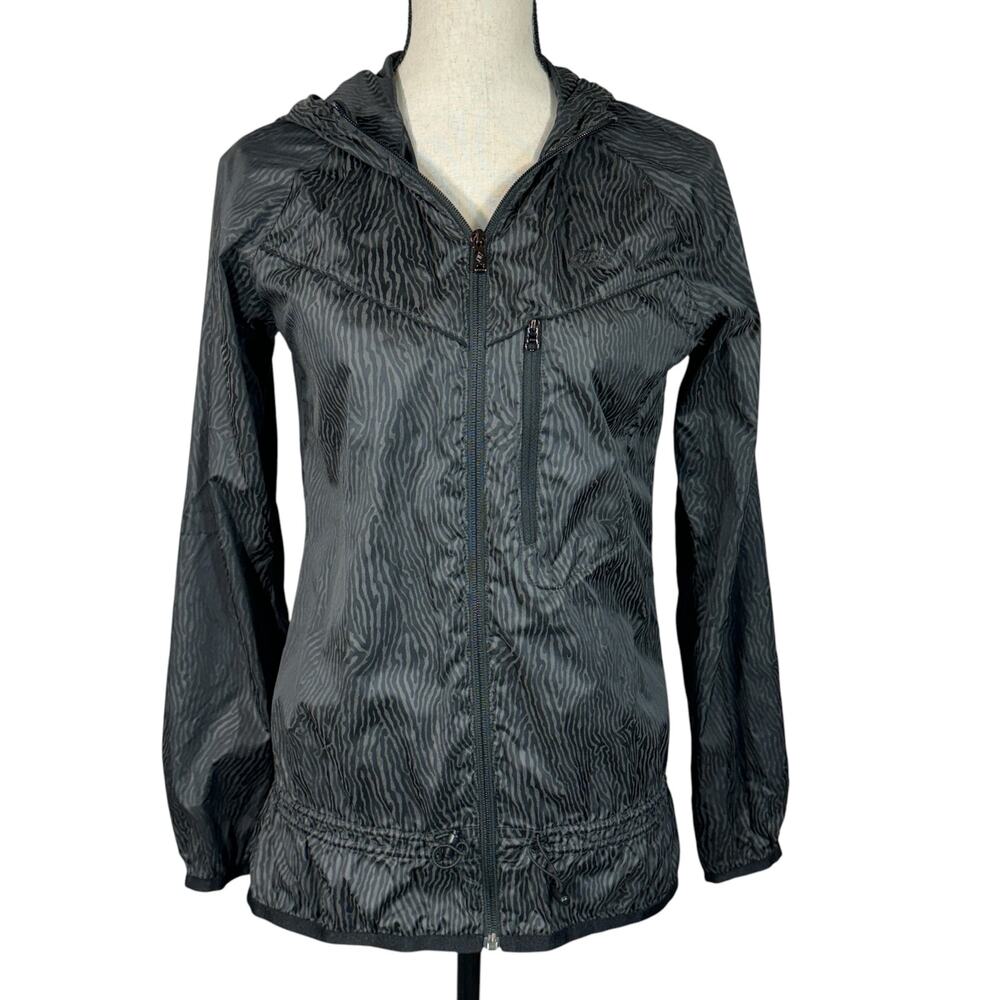 Nike Small Womens Windrunner Jacket Blacklight Flash Lightweight Full-Zip Hooded
